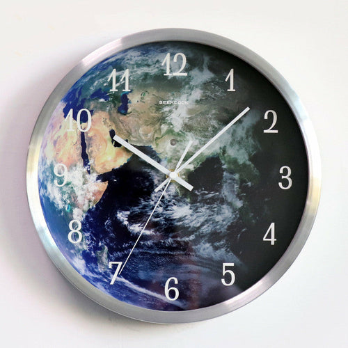 Voice-activated Induction LED Night Light Wall Clock