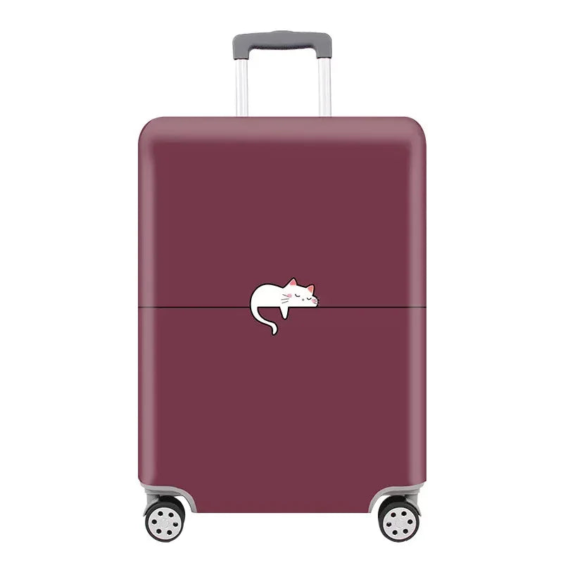 Thick Elastic Animal Prints Luggage Protective Cover Suit for 18-32 Inch Bag Suitcase Covers Trolley Cover Travel Accessories