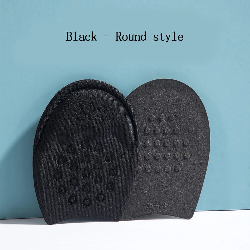 1 Pairs Forefoot Half Size Pad  Metatarsal Foot Pads Shoe Adhesive Pads Forefoot Cushionsl Heel Adjust Sponge Men and Women