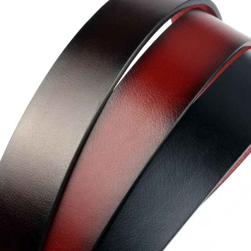 2024 Men's Leisure Belt Luxury Designer Brand PU Leather Waist Straps Pin Buckle Fancy Vintage Belts for Jeans Pants Waistband