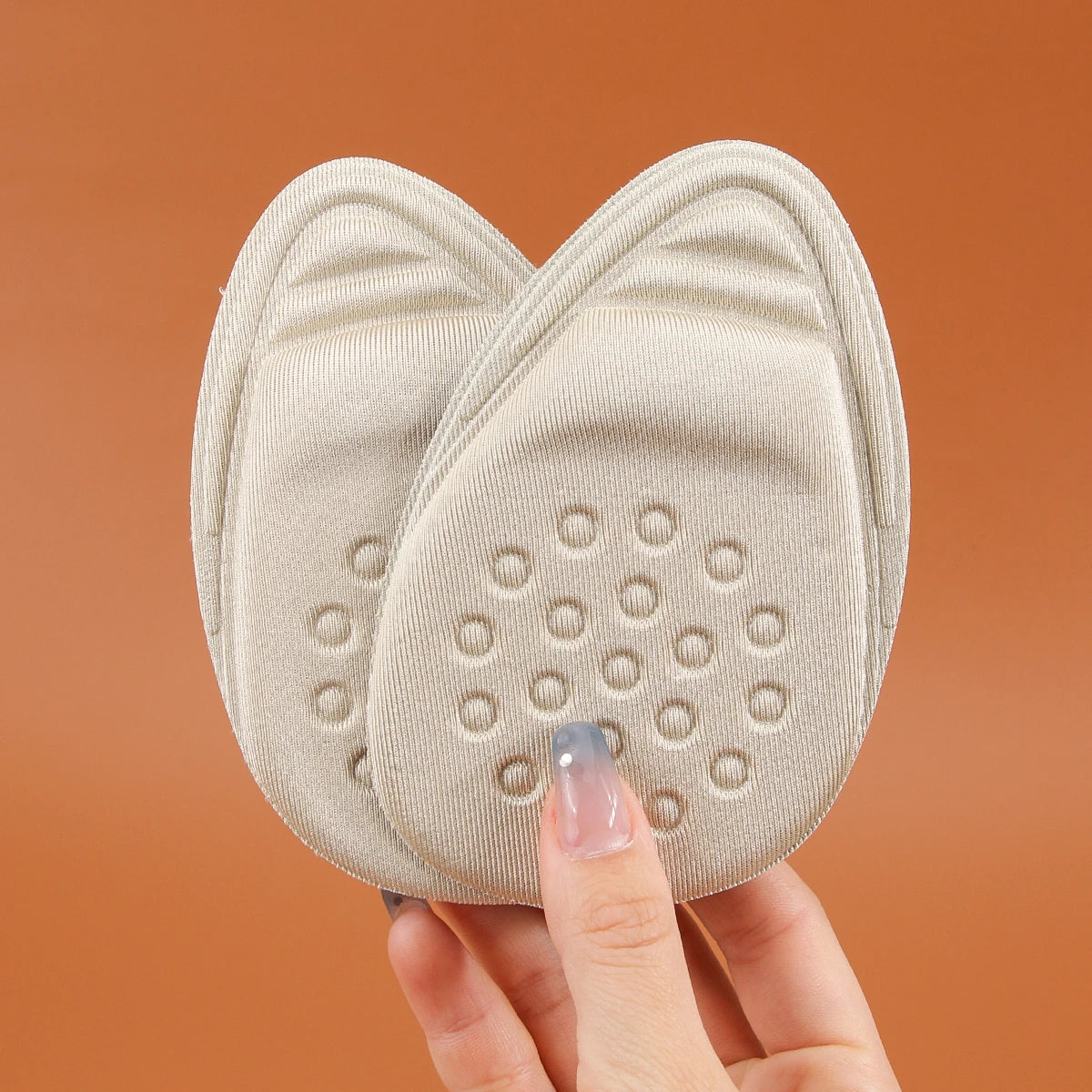 1 Pairs Forefoot Half Size Pad  Metatarsal Foot Pads Shoe Adhesive Pads Forefoot Cushionsl Heel Adjust Sponge Men and Women