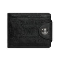 New Men's Trendy Leather Wallet with USD Print Multiple Card Holders High Capacity