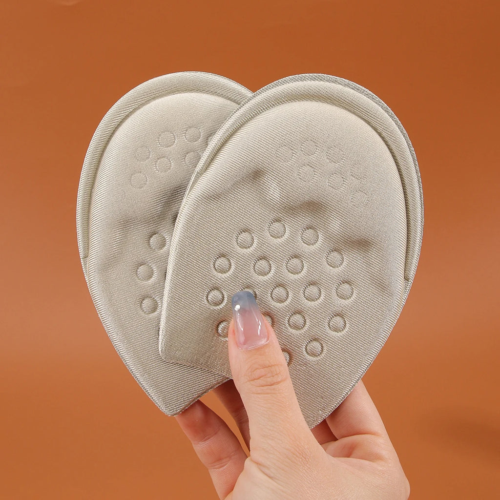 1 Pairs Forefoot Half Size Pad  Metatarsal Foot Pads Shoe Adhesive Pads Forefoot Cushionsl Heel Adjust Sponge Men and Women