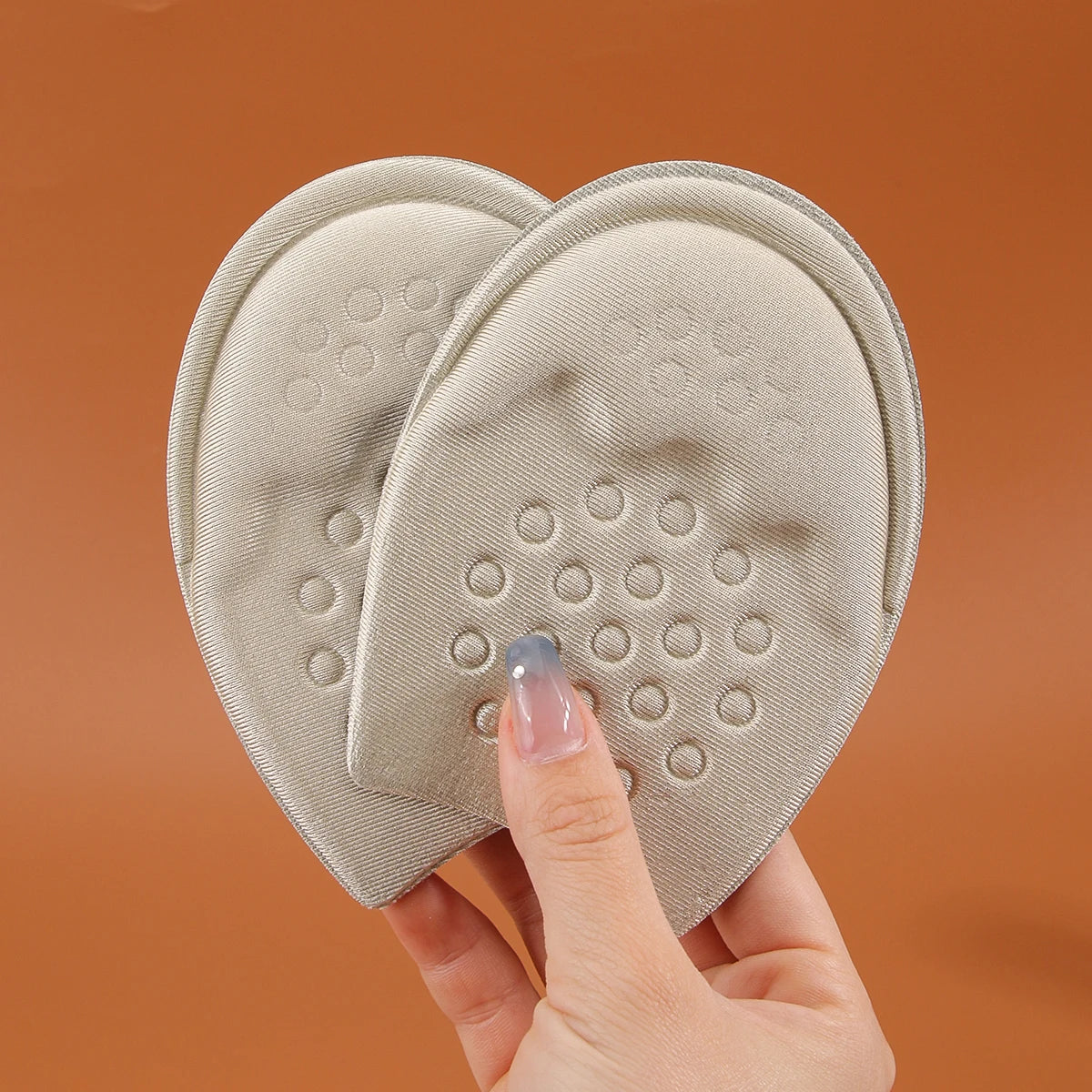 1 Pairs Forefoot Half Size Pad  Metatarsal Foot Pads Shoe Adhesive Pads Forefoot Cushionsl Heel Adjust Sponge Men and Women