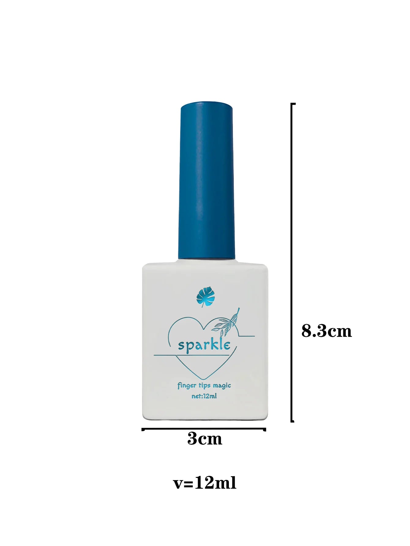 12ML Milky White Gel Polish-High Gloss Finish with Fine Glitter Shimmer  2026 New Style All-Match White Nail Gel for Salon&DIY