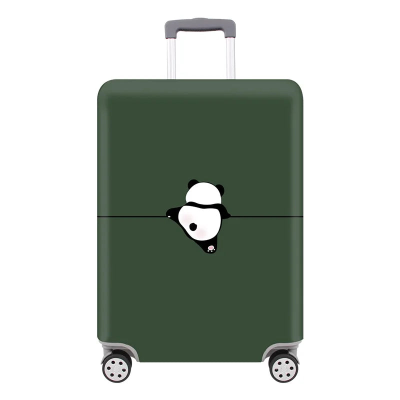 Thick Elastic Animal Prints Luggage Protective Cover Suit for 18-32 Inch Bag Suitcase Covers Trolley Cover Travel Accessories