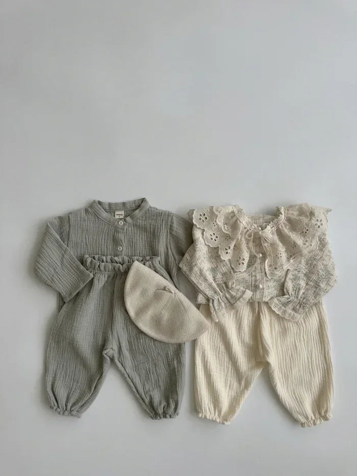Organic Cotton Baby Pants Newborn Toddlers Autumn Spring Summer Winter Cute Print Soft Muslin Clothes Pants Pantalons Capris