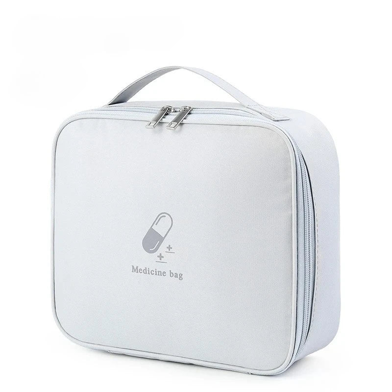 Mini Medicine Storage Bag Camping Emergency Survival Bag Pill Case Portable First Aid Medical Kit Travel Outdoor Camping