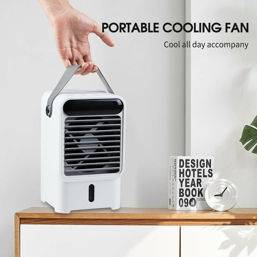Mini Portable Air Conditioner Fan Air Cooler for Room Rapid Cooling